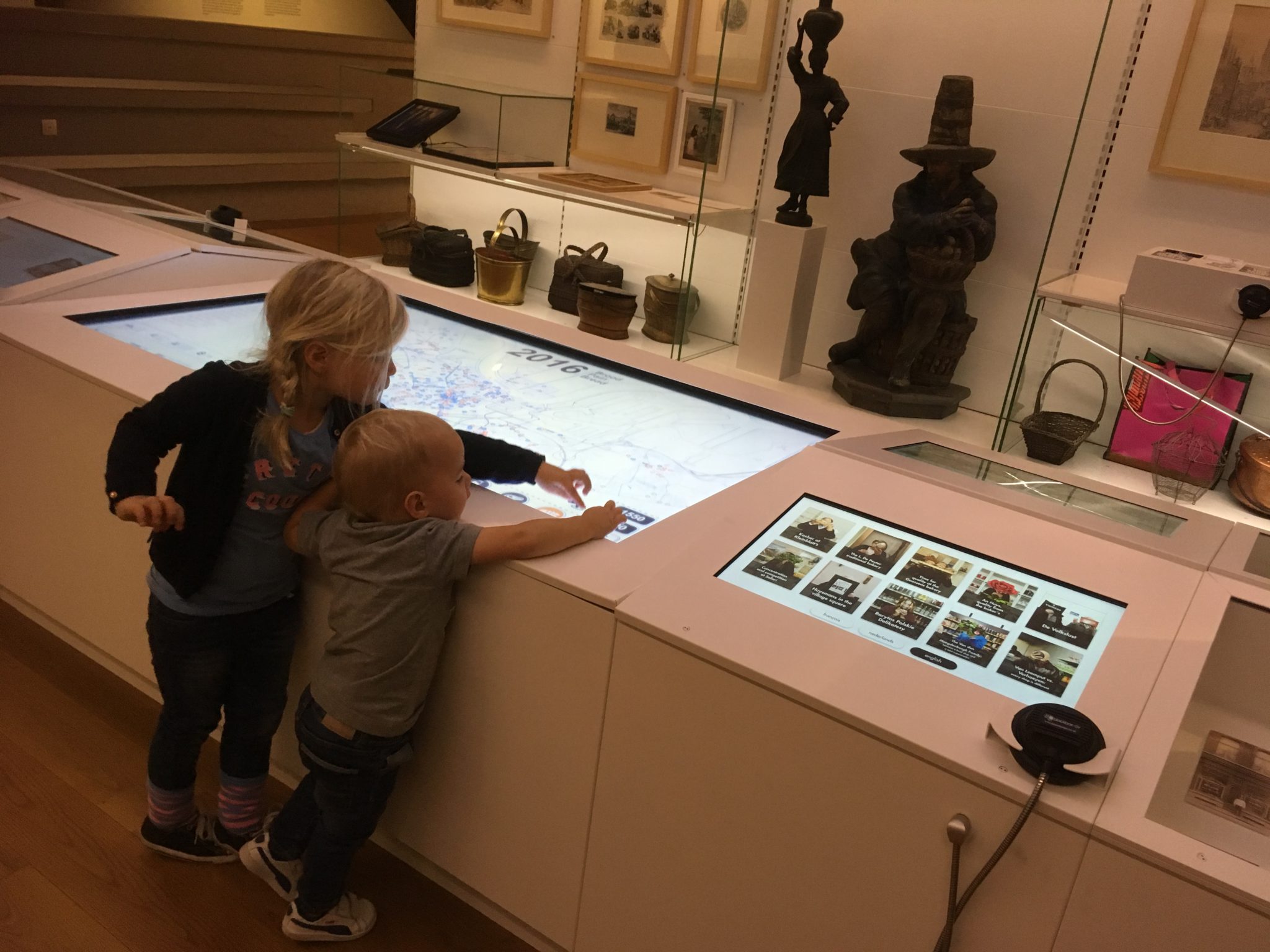 Museum aan de Stroom in Antwerpen met kinderen