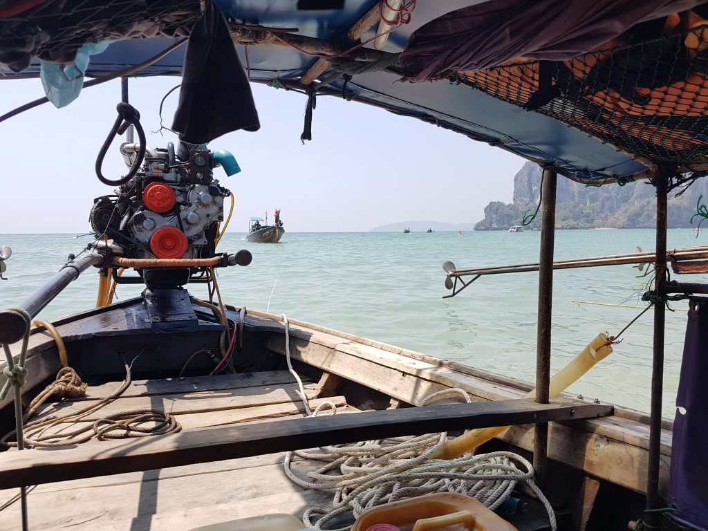 boot varen in Thailand