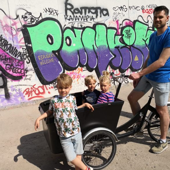 fietsen door Berlijn met kinderen