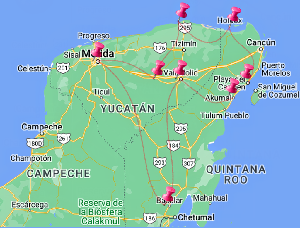 Quintana Roo & Yucatan met kids