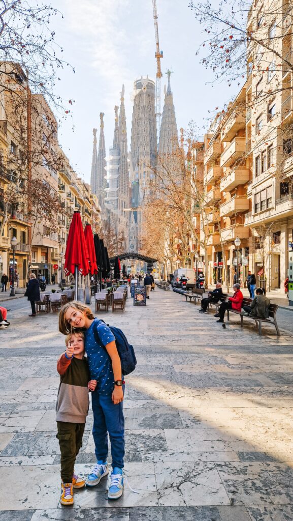 Barcelona met kids