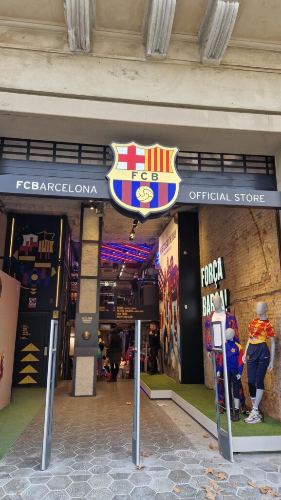 FC Barcelona store