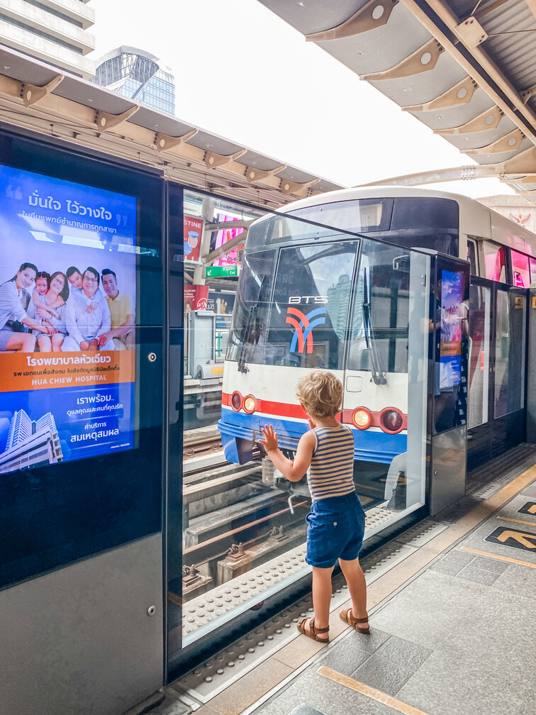 Vervoer in Thailand met kids